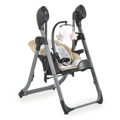 Moni Nirvana 2in1 etetőszék és hinta bézs