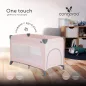 Moni ONE TOUCH utazóágy egy kézzel csukható PINK