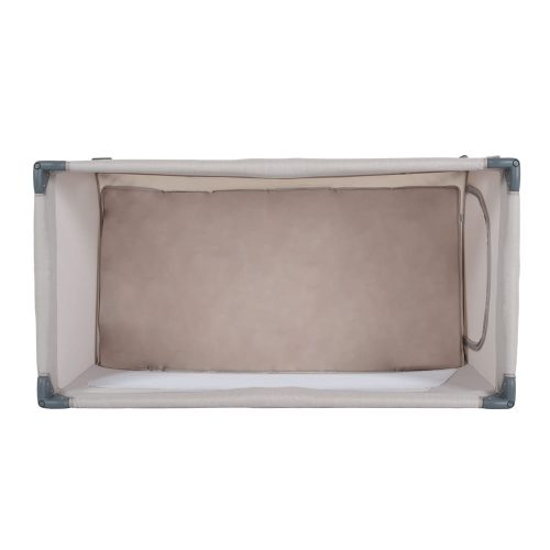 Moni One touch utazóágy egy kézzel csukható v.szürke