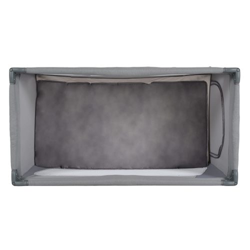 Moni One touch utazóágy egy kézzel csukható s.szürke