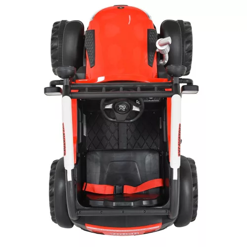 Moni Bo harvest traktor, elektromos, 2motoros piros