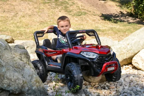 MONI BO Fast UTV elektromos autó/buggy METÁL PIROS