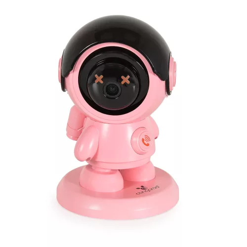 Moni West bébiőr, kamera, 3.0mp, wifis, 4g, babaforma pink
