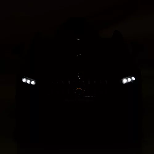 Moni Bo mercedes-amg cla45 elektromos autó 4 motoros kék