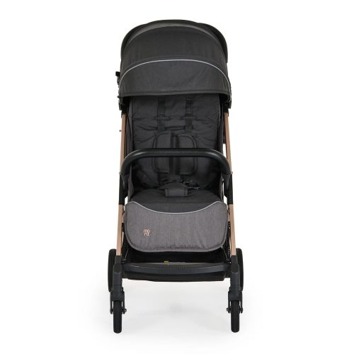 Moni Berlin prémium utazó babakocsi, 1 gombbal csukható, 22kg fekete