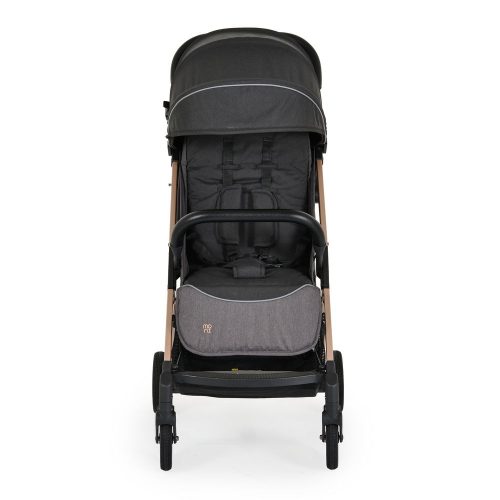 Moni Berlin prémium utazó babakocsi, 1 gombbal csukható, 22kg fekete