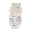 Moni Babaruha body 3 dbos ujjatlan body szett pink