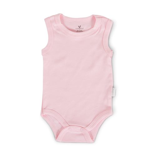 Moni Babaruha body 3 dbos ujjatlan body szett pink