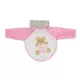 Moni BEAR előke hosszú ujjal, macis mintával, pvc/textil PINK