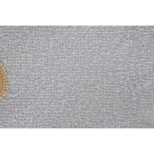 Moni BEAR előke hosszú ujjal, macis mintával, pvc/textil PINK