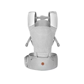   Moni MISTRAL bébi hordozó 3 poziciós, ergonomikus, hálós VSZÜRKE