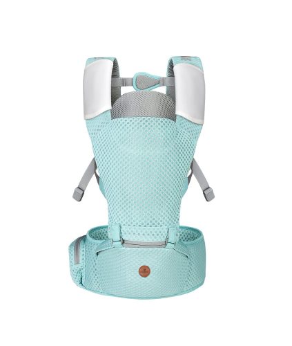 Moni Mistral bébi hordozó 3 poziciós, ergonomikus, hálós türkiz