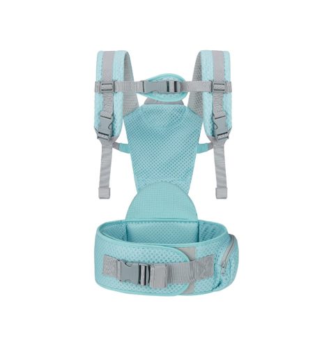 Moni Mistral bébi hordozó 3 poziciós, ergonomikus, hálós türkiz