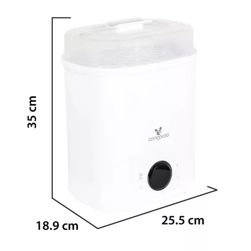 Moni CAI cumisüveg sterilizáló és szárító LCD kijelzővel