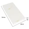 Moni ALOE SPRING matrac 120x60cm aloe vera FEHÉR
