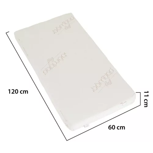 Moni AIR MEMORY matrac 120x60cm 3 réteg, kókusz+szivacs+memóriahab FEHÉR