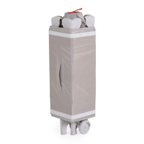 Moni Moni sleepy összecsukható luxus utazóágy 2 szint+pelenkázó+ játék szürke