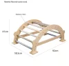 Moni Pikler fa mászóhíd montessori 92*43cm natur