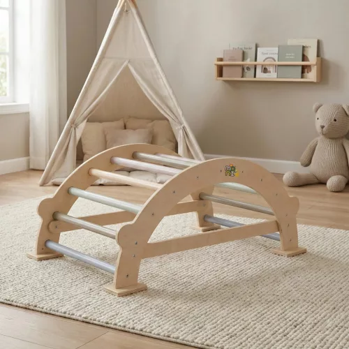Moni PIKLER fa MÁSZÓHÍD  Montessori  92*43cm NATUR