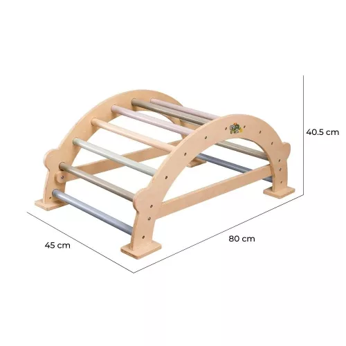 Moni PIKLER fa MÁSZÓHÍD  Montessori  92*43cm NATUR