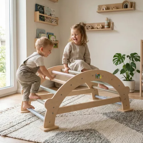 Moni PIKLER fa MÁSZÓHÍD  Montessori  92*43cm NATUR