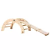 Moni PIKLER fa MÁSZÓHÍD rámpával  Montessori  79*40cm+92cm rámpa NATUR