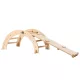Moni PIKLER fa MÁSZÓHÍD rámpával  Montessori  79*40cm+92cm rámpa NATUR