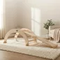   Moni PIKLER fa MÁSZÓHÍD rámpával  Montessori  79*40cm+92cm rámpa NATUR