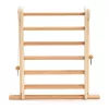 Moni PIKLER 2in1 fa MÁSZÓKA 3szög és mászórámpa Montessori 132*60cm NATUR