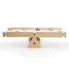 Moni PIKLER 2in1 fa MÁSZÓKA 3szög és mászórámpa Montessori 132*60cm NATUR