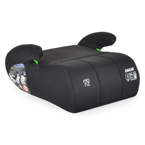 Moni Dakar basic ülésmagasító i-size 125-150cm játék nélkül fekete