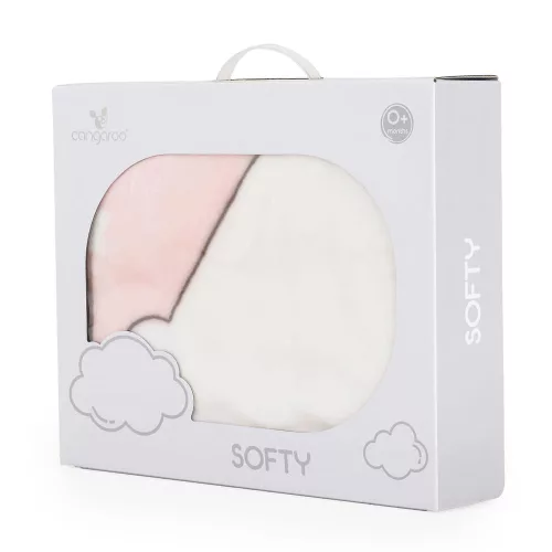 Moni Takaró softy pihe puha kicsi 80*110cm jegesmedvés pink