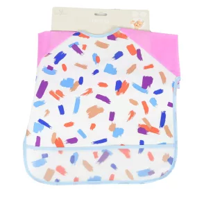 Moni Holdy hosszú ujjú előke zsebbel pink