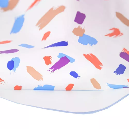 Moni Holdy hosszú ujjú előke zsebbel pink