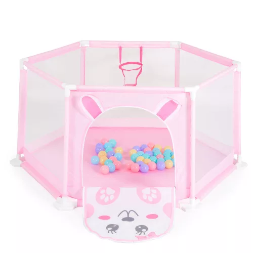 Moni Labdamedence 146cm 50 labdával pink