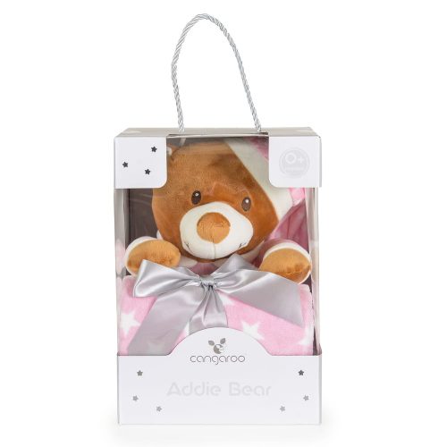 Moni Takaró addie bear 90x75cm pink