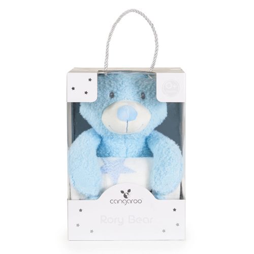 Moni Takaró rory bear 90x75cm kék