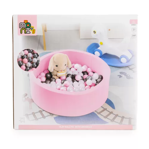 Moni LABDAMEDENCE 200db 5,5cm labdával PINK