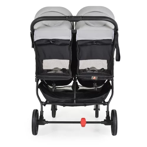 Moni 2gether iker babakocsi szürke