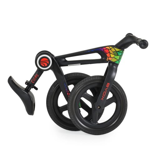 Moni Foldy futóbicikli összecsukható 35kg-ig fekete