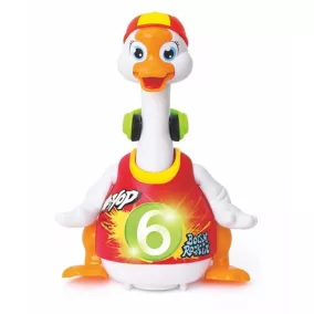 Moni Hola táncoló liba piros pólós 828