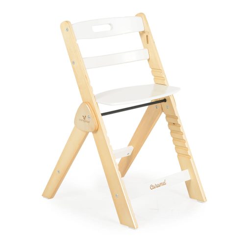 Moni Caramel fa etetőszék fehér