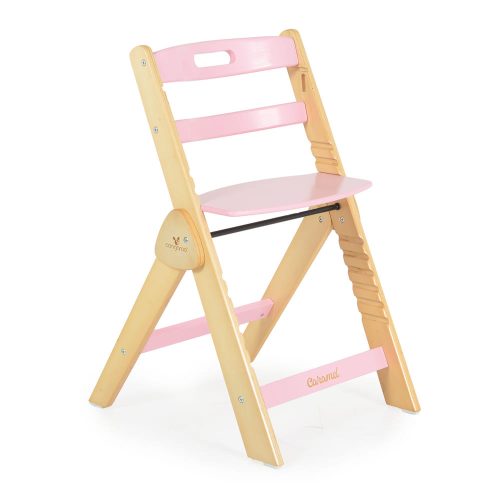 Moni Caramel fa etetőszék pink