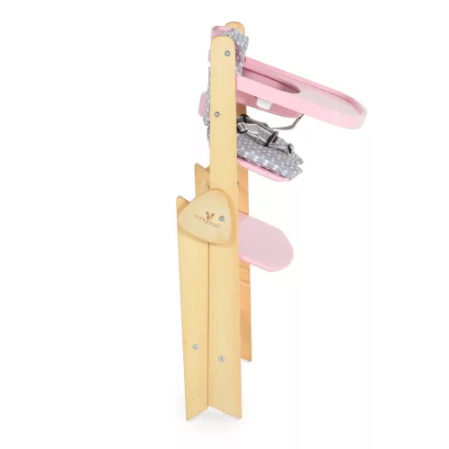 Moni CARAMEL fa etetőszék 15kg-ig terhelhető PINK