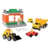 Moni Pilsan játékkészlet dozer autós 57db
