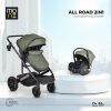 Moni All road babakocsi 2in1 s.zöld