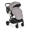 Moni Bingo babakocsi 22kg-ig, sport vázzal, összecsukható 2 irányban steel/ezüstszürke