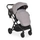 Moni Bingo babakocsi 22kg-ig, sport vázzal, összecsukható 2 irányban steel/ezüstszürke