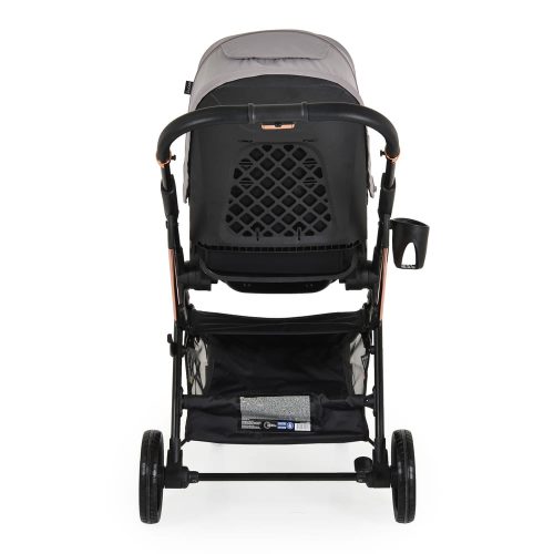 Moni Bingo babakocsi 22kg-ig, sport vázzal, összecsukható 2 irányban steel/ezüstszürke