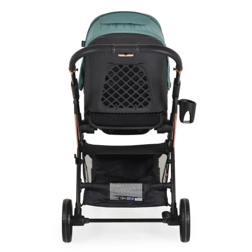 Moni Bingo babakocsi 22kg-ig, sport vázzal, összecsukható 2 irányban marine zöld